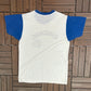 Chicago Cubs Graphic Tee | Size X-Large | Vintage 1980s MLB Baseball White T-Shirt |