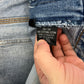 Mecca Blue Denim Carpenter Jeans | Size 38 x 30 | Vintage 2000s Branded Workwear Blue Jeans |
