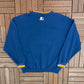 Pitt Panthers Stitched Graphic Crewneck | Size X-Large | Vintage 1990s Starter College Blue Sweater |