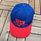 New York Giants Graphic Hat | Snap Back | Vintage 1990s NFL Football Blue Cap |