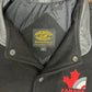 Canada National Curling Team 2005 Graphic Jacket | Size Small | Vintage 2000s Varsity Black Jacket |