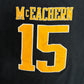 Pittsburgh Penguins Shawn McEachern Graphic Tee | Size X-Large | Vintage 1990s NHL Hockey Black T-Shirt |