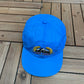 Lake Tahoe Embroidered Graphic Hat | Snap Back | Vintage 1990s Tourist Blue Cap |