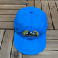 Lake Tahoe Embroidered Graphic Hat | Snap Back | Vintage 1990s Tourist Blue Cap |