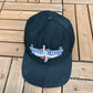 Lynyrd Skynyrd Graphic Hat | Snap Back | Vintage 1990s Rock Band Black Cap |