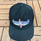 Lynyrd Skynyrd Graphic Hat | Snap Back | Vintage 1990s Rock Band Black Cap |