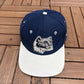 Penn State Nittany Lions Graphic Hat | Size 7 1/8 | Vintage 1990s College Blue Cap |