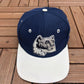 Penn State Nittany Lions Graphic Hat | Size 7 1/8 | Vintage 1990s College Blue Cap |