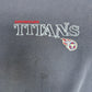 Tennessee Titans Embroidered Graphic Crewneck | Size Medium | Vintage 1990s NFL Football Blue Sweater |