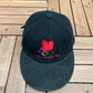 Team Canada Lillehammer '94 Olympics Embroidered Hat | Metal Clasp | Vintage 1990s Black Cap |