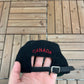 Team Canada Lillehammer '94 Olympics Embroidered Hat | Metal Clasp | Vintage 1990s Black Cap |