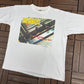 The Beatles Please Please Me Graphic Tee | Size X-Large | Vintage 1990s Rock Band Music White T-Shirt |