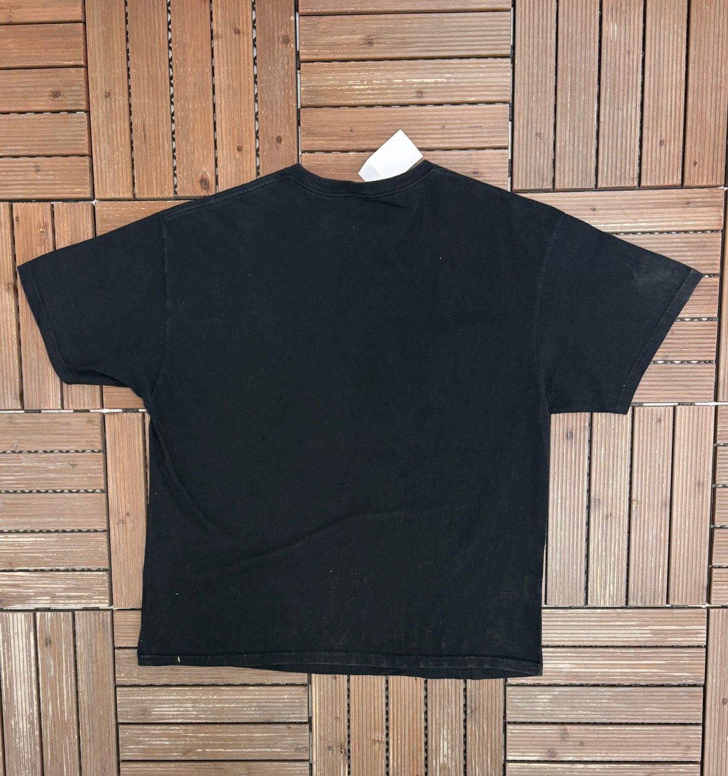 Wolves Howling Scenic Graphic Tee | Size X-Large | Vintage 2000s Animal Black T-Shirt |