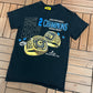 Chinatown Market Back 2 Back Champions Graphic Tee | Size Small | Modern Branded Black T-Shirt |