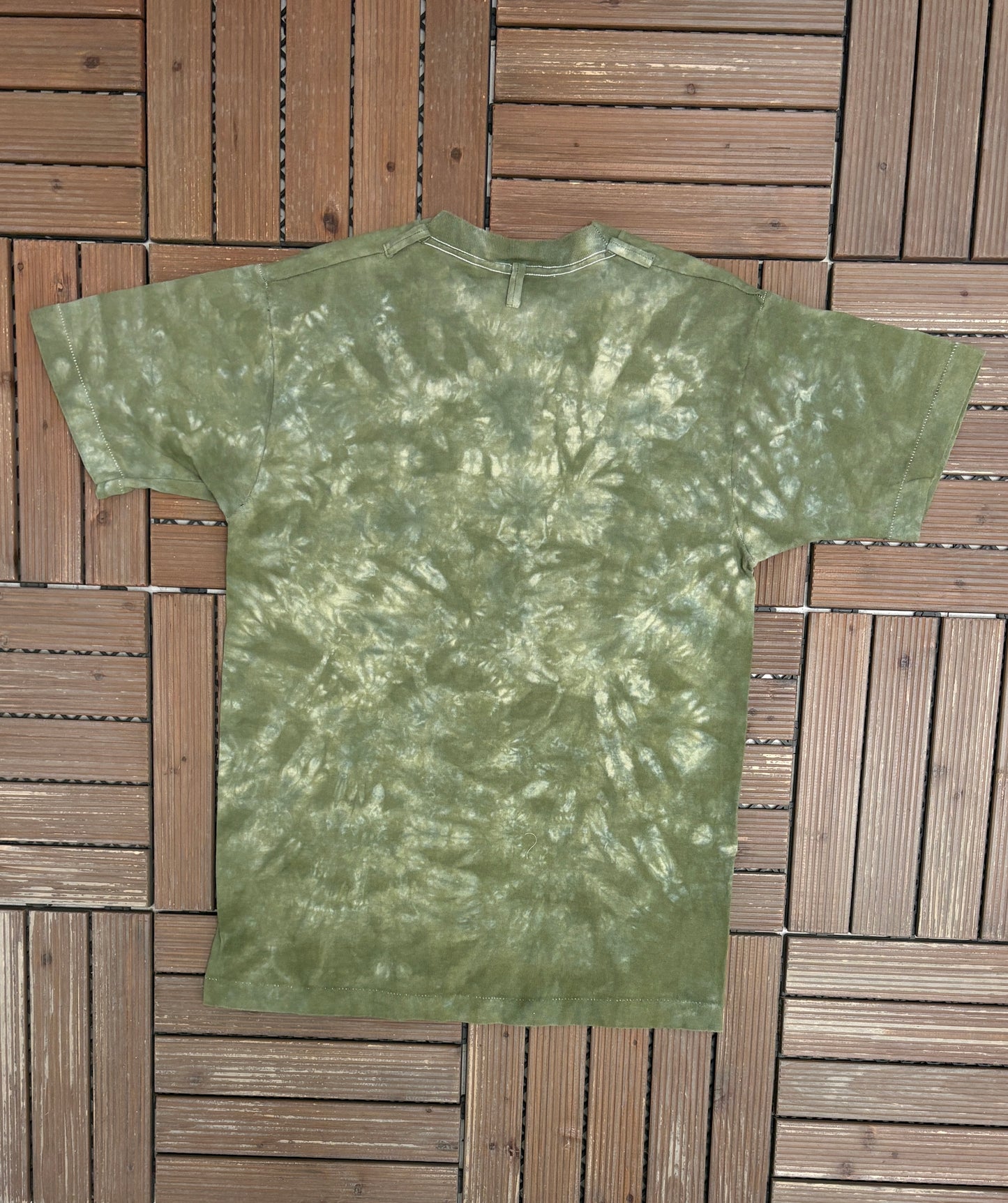 Buffalo Billie's Wild West Artwear Graphic Tee | Size Medium | Vintage 1980s Animal Green T-Shirt |