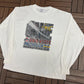 The Game Ohio State Buckeyes vs. Michigan Wolverines Graphic Tee | Size XX-Large | Vintage 2000s White Long Sleeve Shirt |