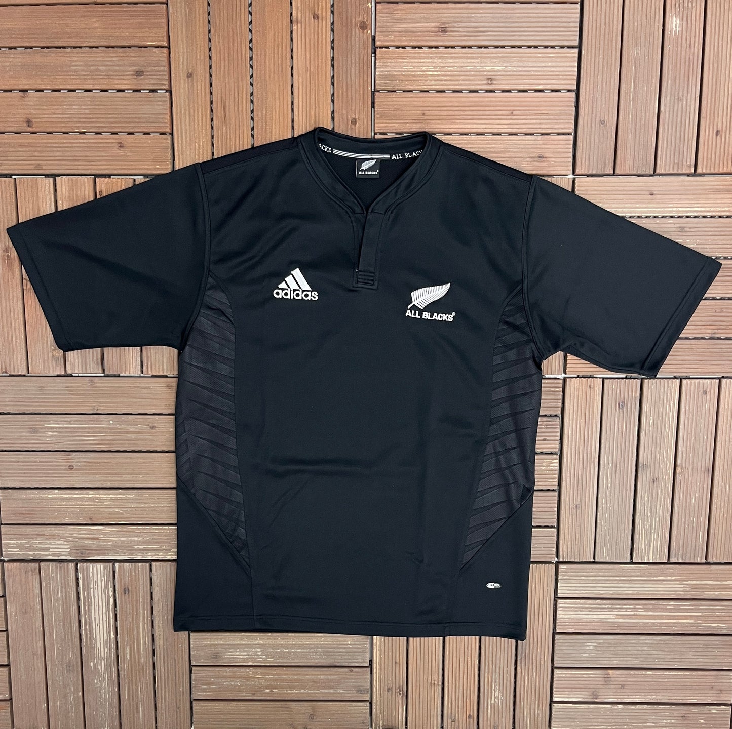 New Zealand National Rugby Jersey | Size X-Large | Vintage 2000s Rugby Black T-Shirt |