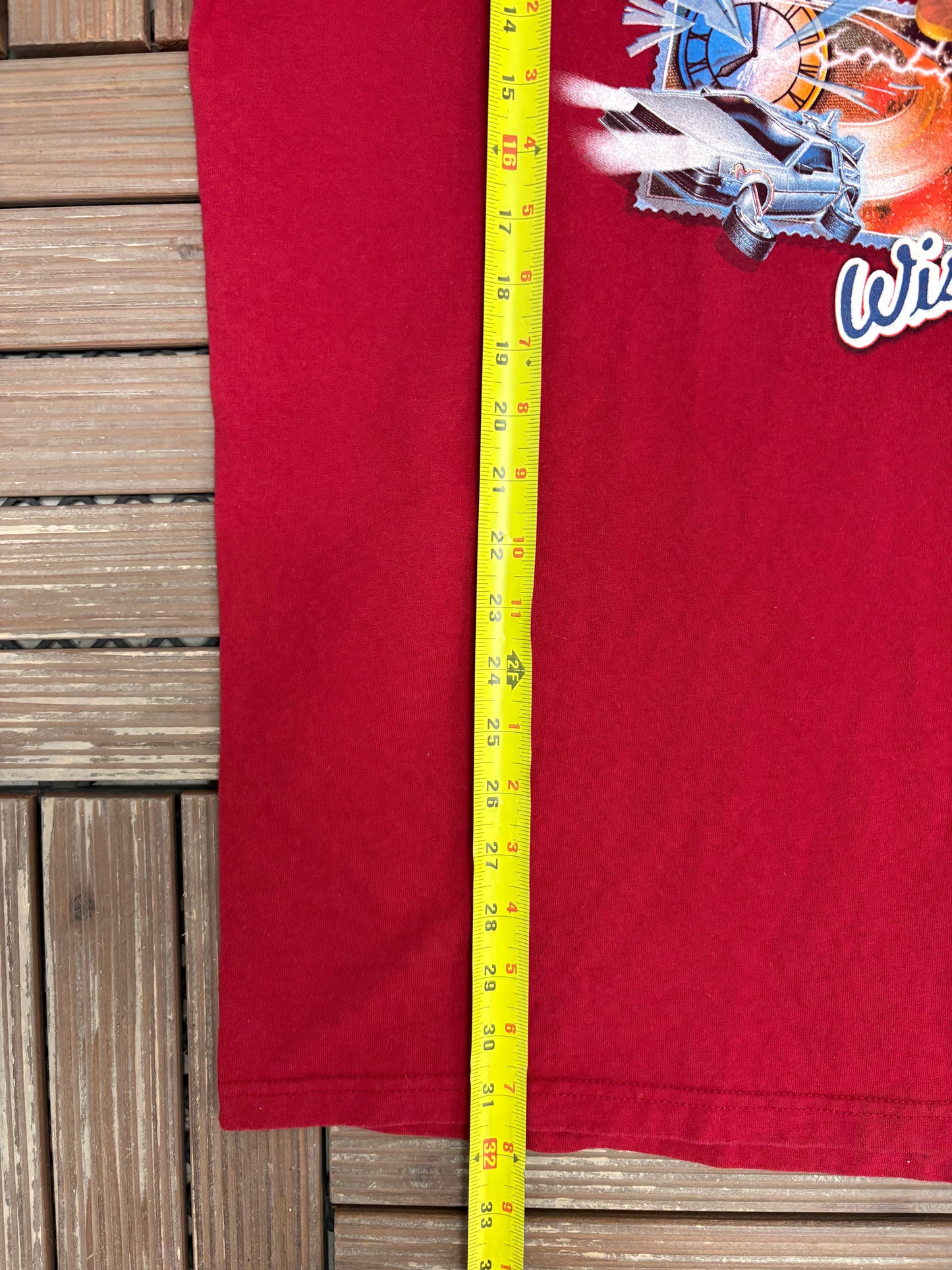 Men in Black Wish You Were Here... Graphic Tee | Size XX-Large | Vintage 2000s Promotional Red T-Shirt |