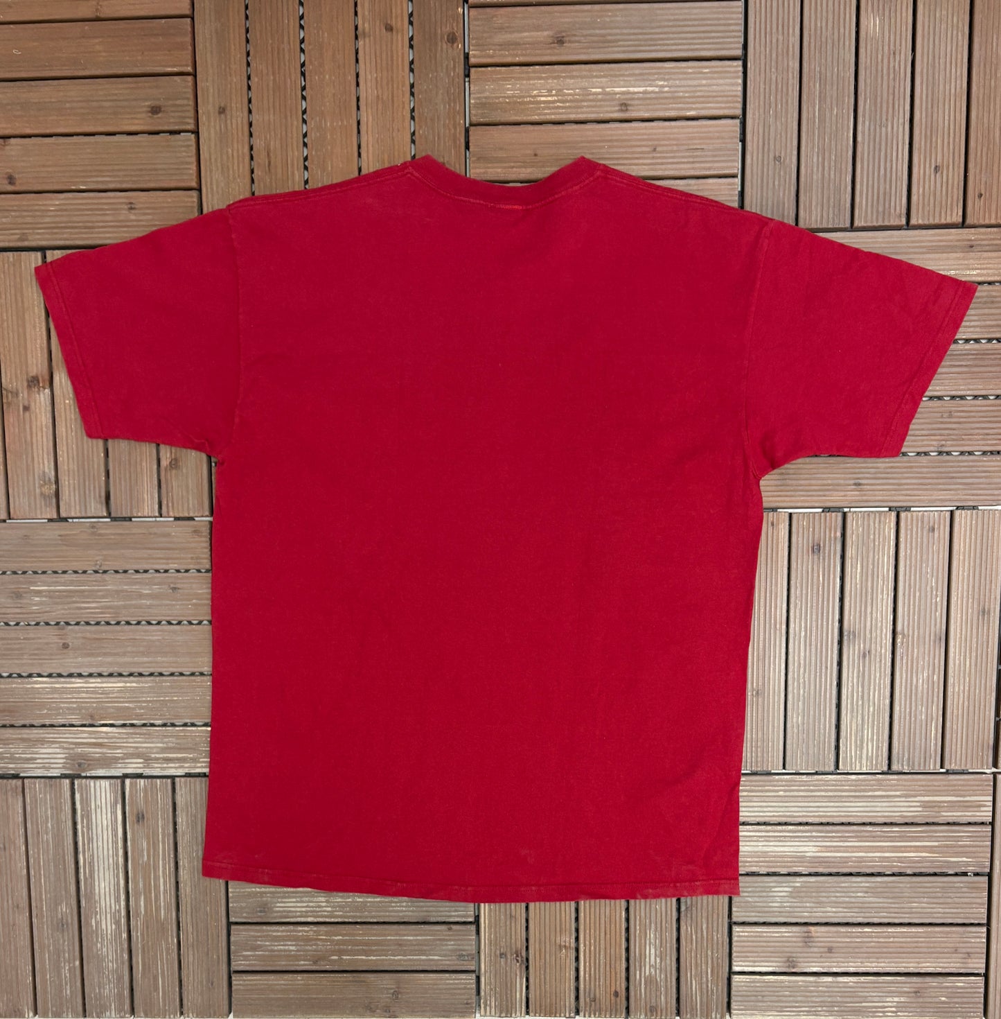 Men in Black Wish You Were Here... Graphic Tee | Size XX-Large | Vintage 2000s Promotional Red T-Shirt |