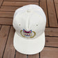 United States Olympics Graphic Hat | Metal Clasp | Vintage 1990s Promotional White Cap |