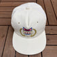 United States Olympics Graphic Hat | Metal Clasp | Vintage 1990s Promotional White Cap |