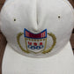 United States Olympics Graphic Hat | Metal Clasp | Vintage 1990s Promotional White Cap |