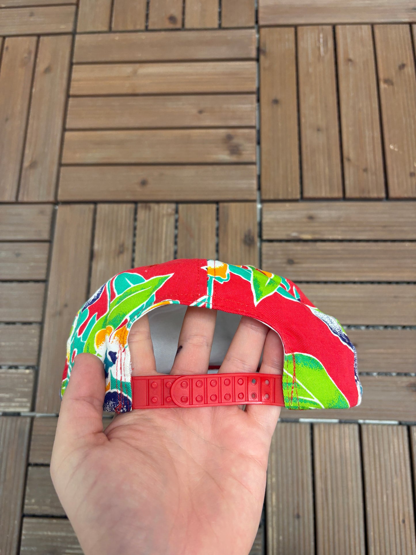 Anderson Equipment Company Rupp Graphic Hat | Snap Back | Vintage 1990s Promotional Red Cap |