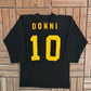 Pittsburgh Steelers Graphic Tee | Size Medium | Vintage 1980s NFL Football Black T-Shirt |