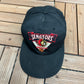 Ottawa Senators Embroidered Graphic Hat | Snap Back | Vintage 1990s NHL Hockey Black Cap |