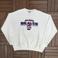 Atlanta Braves Graphic Crewneck | Size XX-Large | Vintage 2000s MLB Baseball White Sweater |