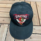 Ottawa Senators Embroidered Graphic Hat | Snap Back | Vintage 1990s NHL Hockey Black Cap |