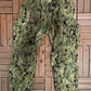 Camouflage Army Cargo Pants | Size Medium-Short | Vintage 1990s Camouflage Green Cargo Pants |