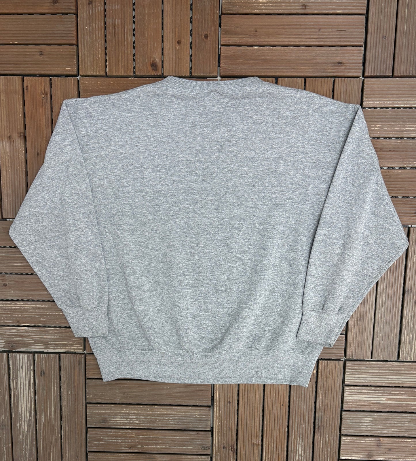 Michigan Wolverines Football 107,501 Graphic Crewneck | Size XX-Large | Vintage 1990s College Grey Crewneck |