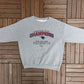 New England Patriots Super Bowl XXXVI Champions Graphic Crewneck | Size X-Large | Vintage 2000s NFL Football Grey Sweater |