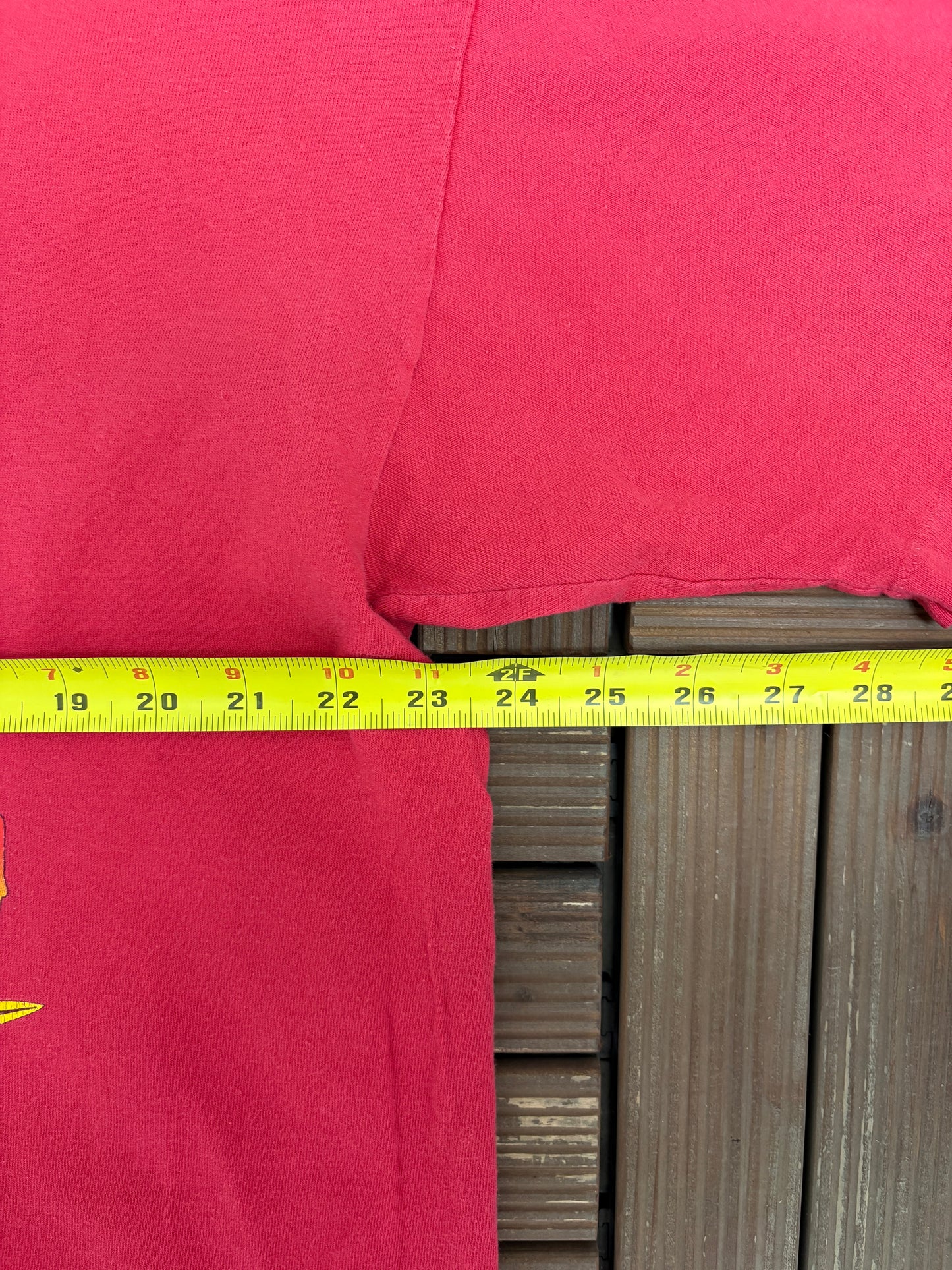 EAA Fly-In Sun N' Fun Graphic Tee | Size X-Large | Vintage 1990s Promotional Red T-Shirt |