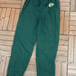Green Bay Packers Graphic Track Pants | Size Medium | Vintage 1990s NFL Football Track Pants |