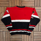 Bud King Of Beers NASCAR Graphic Crewneck | Size X-Large | Vintage 2000s NASCAR Racing Red Sweater |