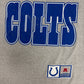 Indianapolis Colts Graphic Tee | Size Large | Vintage 1990s NFL Football Grey T-Shirt |