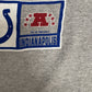 Indianapolis Colts Graphic Tee | Size Large | Vintage 1990s NFL Football Grey T-Shirt |