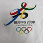 Beijing Olympics 2008 Graphic Tee | Size XX-Large | Vintage 2000s Promotional White T-Shirt |