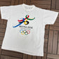 Beijing Olympics 2008 Graphic Tee | Size XX-Large | Vintage 2000s Promotional White T-Shirt |