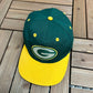 Green Bay Packers Embroidered Graphic Hat | Snap Back | Vintage 1990s NFL Football Green Cap |