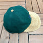Waves Golf Collection Graphic Hat | Metal Clasp | Vintage 1990s Golf Green Cap |