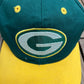 Green Bay Packers Embroidered Graphic Hat | Snap Back | Vintage 1990s NFL Football Green Cap |