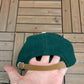 Waves Golf Collection Graphic Hat | Metal Clasp | Vintage 1990s Golf Green Cap |