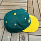 Green Bay Packers Embroidered Graphic Hat | Snap Back | Vintage 1990s NFL Football Green Cap |