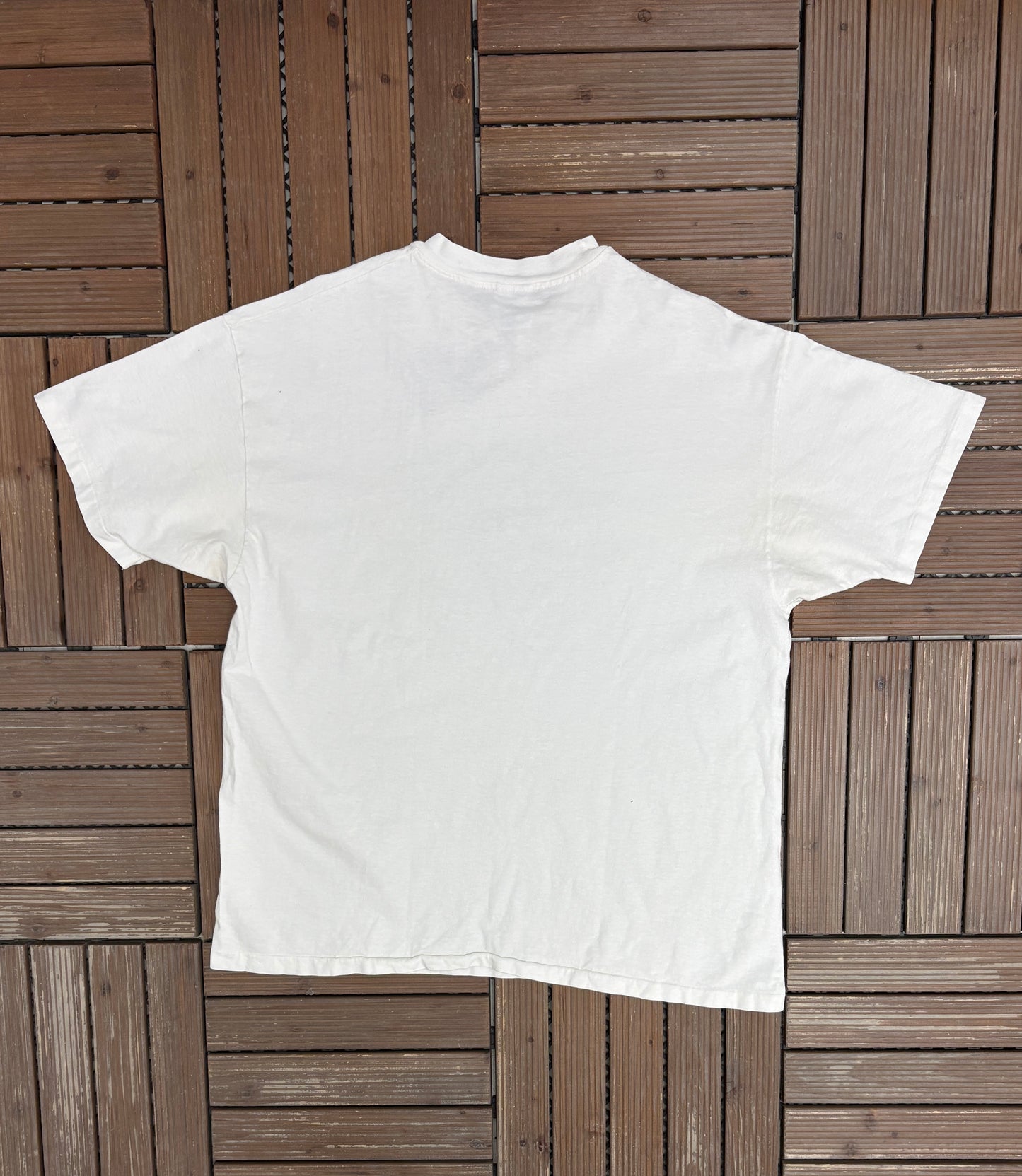 Ron Toahani Jackson Novajo Art Graphic Tee | Size X-Large | Vintage 1990s Single Stitch White T-Shirt |