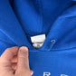Detroit Lions Graphic Hoodie | Size Medium | Vintage 1990s NFL Football Blue Sweater |