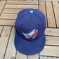 Anaheim Angels Graphic Hat | Size 7 1/2 | Vintage 1990s MLB Baseball Blue Cap |