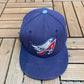 Anaheim Angels Graphic Hat | Size 7 1/2 | Vintage 1990s MLB Baseball Blue Cap |